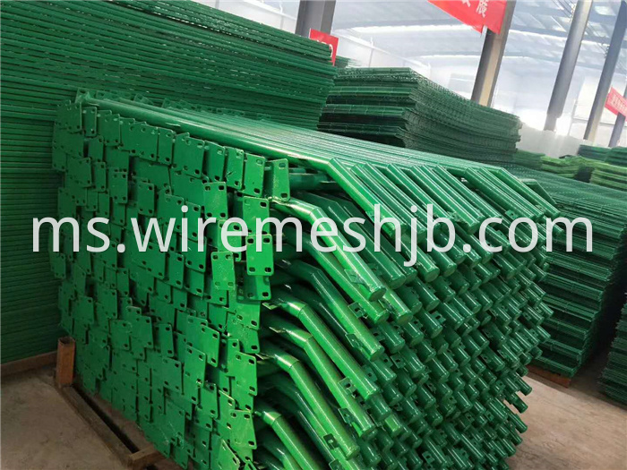 Green Welded Wire Mesh Fence